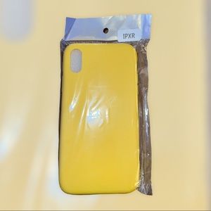 iPhone XR yellow phone case
